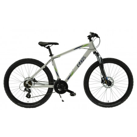 Rower 26 KANDS STRANGER DUAL alum. Altus 2HT-hydr.15"  biało-seledynowy mat