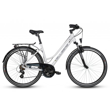 Rower 28 VELLBERG DISCOVER 1.0 D biały VB 3x7 18" (M) trekking