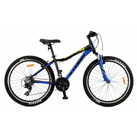 Rower 26 STORM MTB Racer 3x7 v-br al 15" czarno-żółto/niebieski
