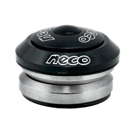 Stery 1 1/8 NECO H52 zintegrowane czarne (łoży. maszynowe)