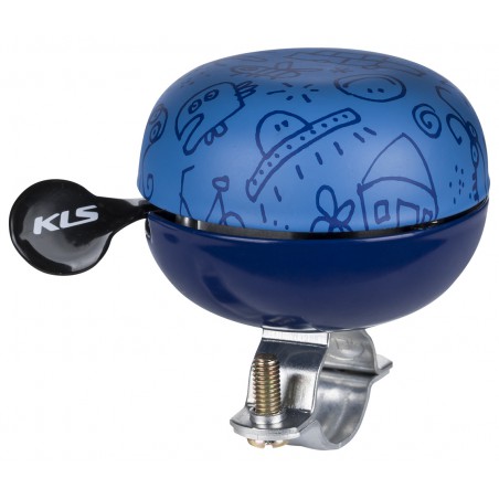 Dzwonek stal. 60mm KELLYS Bell Doodles Blue