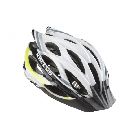Kask rowerowy KELLYS DYNAMIC S/M biało-zielony