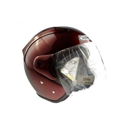 Kask motocyklowy ZEUS ZS506D XL 61-62 bordowy