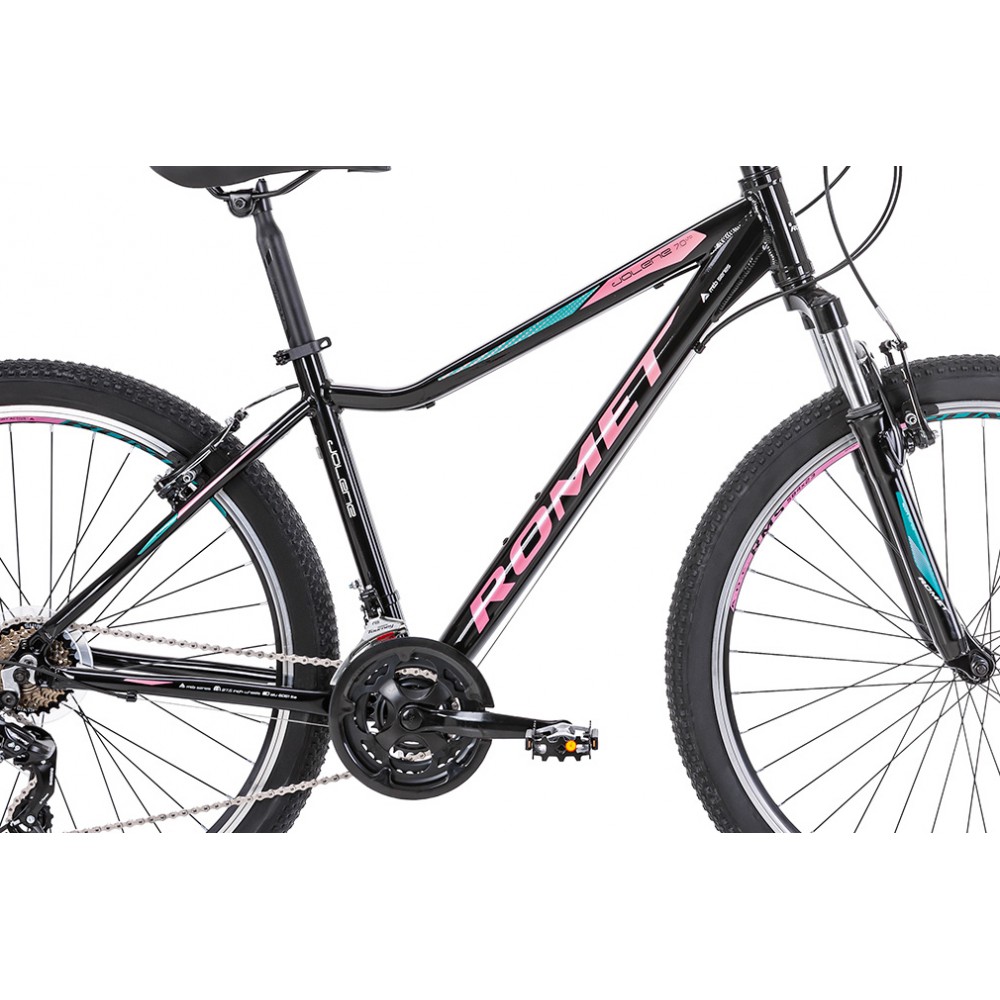 Rower 2327375 - 15 S Rower ROMET Jolene 7.0 LTD czarno-fioletowy