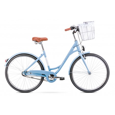 Rower 2226556 -  M Rower ROMET Pop Art Eco 26 niebieski + koszyk