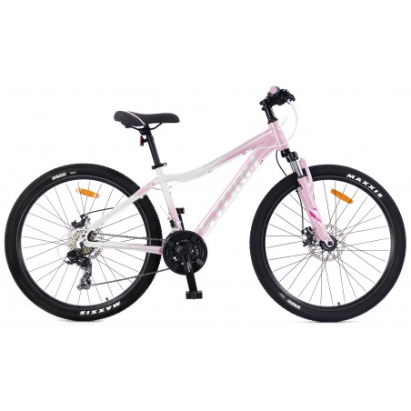 Rower 26 STORM MTB Queen tourney 3x7 2MT 13,5" różowo-biały metalic