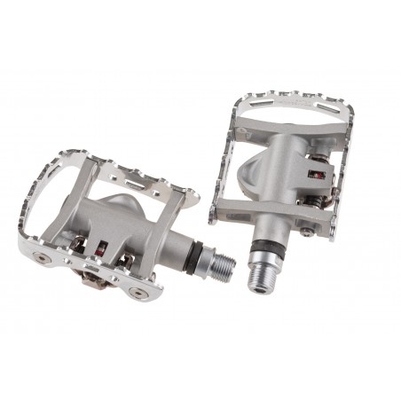 Pedały aluminiowe SHIMANO SPD platforma M324 + bloki