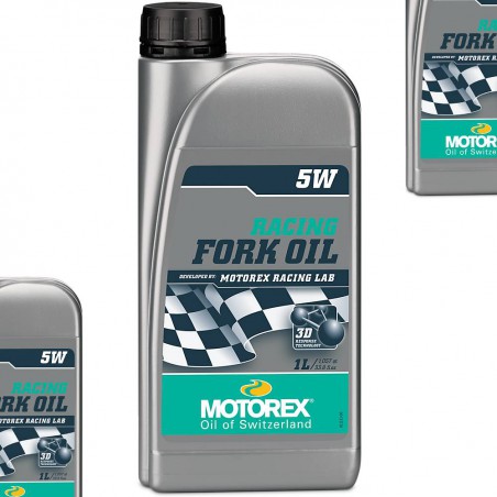 Olej Do Amortyzatorów MOTOREX Racing Fork Oil 5W Butelka 1L