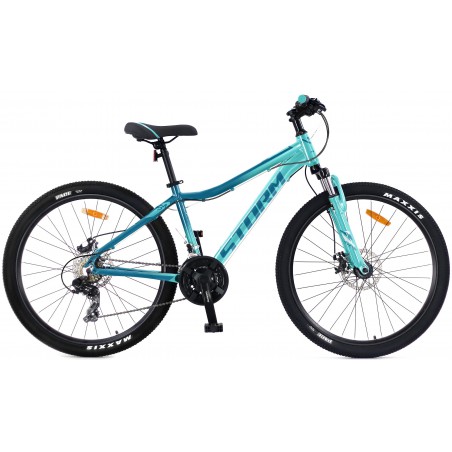 Rower 26 STORM MTB Queen 2D tourney 3x7 2MT 17" turkusowo/miętowy