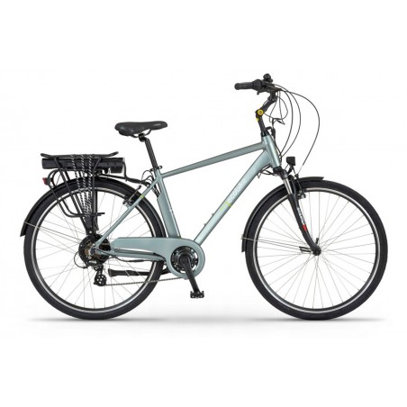 ROWER ELEKTRYCZNY 28 ECOBIKE TRAFFIC MĘSKI SZARY 19" 11,6 AH