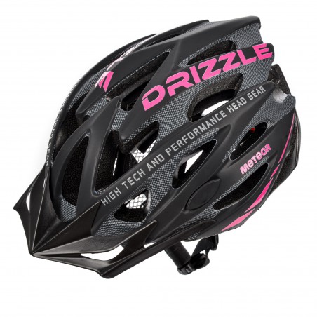 Kask Meteor MV29 Drizzle M 55-58 cm czarny/różowy