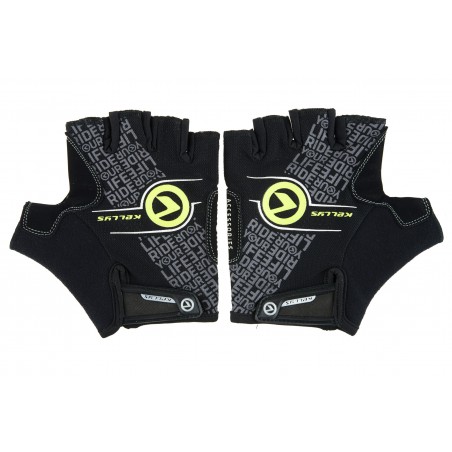 Rękawiczki rowerowe KELLYS COMFORT XL czarno-seledynowe
