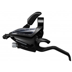Dźwignia zespolona SHIMANO ST-EF500 ALTUS lewa 3rz. czarna