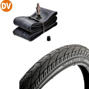 Opona 16 x 1,75  DEESTONE D-833 + Dętka KENDA DV
