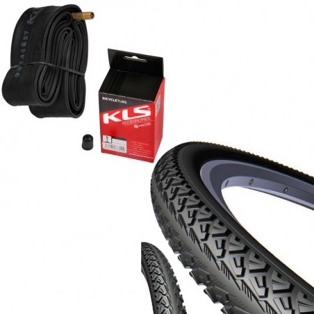 Opona 20 x 1,75  RUBENA MITAS V-81 SHIELD  47-406 O100267 + Dętka KELLYS AV-40mm