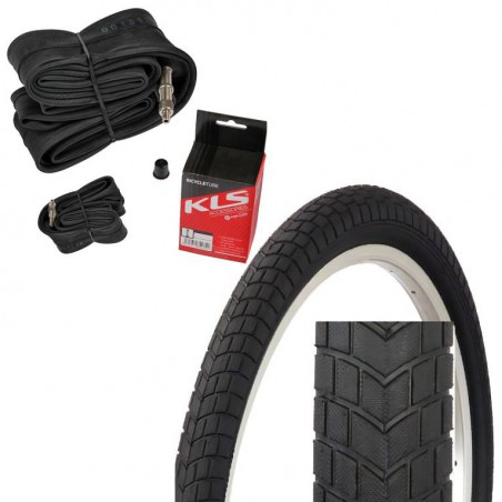 Opona 20 x 2.125 ZY-032 + Dętka KELLYS DV-40mm