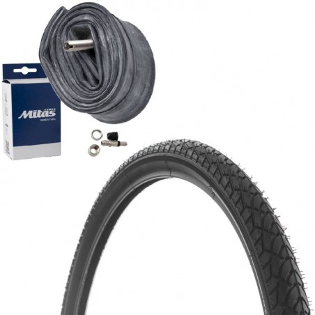 Opona 24 x 1,75 RUBENA MITAS V-41 WALRUS 47-507 O100247 + Dętka RUBENA MITAS DV-40mm