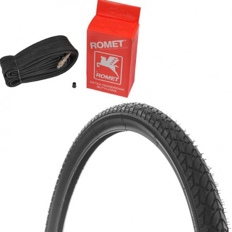 Opona 24 x 1,75 RUBENA MITAS V-41 WALRUS 47-507 O100247 + Dętka ROMET DV-35mm