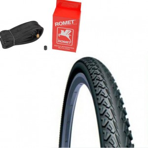 Opona 24 x 1,75  RUBENA V-81 SHIELD 47-507 + Dętka ROMET AV-48mm