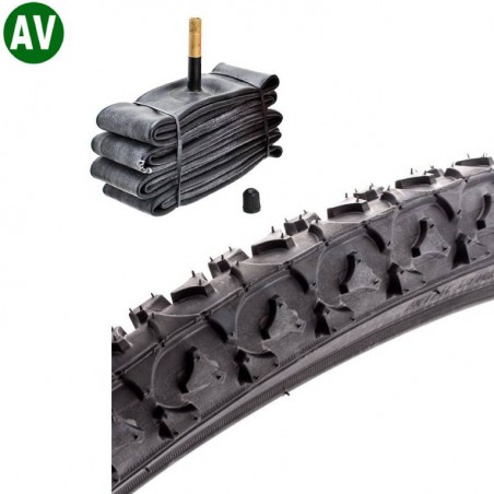Opona 24 x 1,90  DEESTONE D-202 GT + Dętka KENDA AV