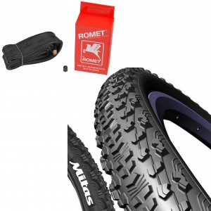 Opona 24 x 1,90 RUBENA MITAS V-75 SCYLLA 50-507 O100239 + Dętka ROMET AV-40mm