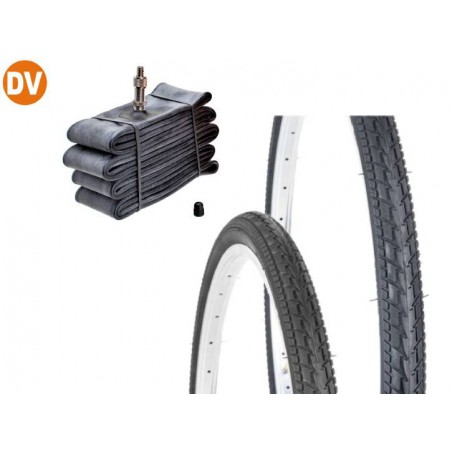 Opona 24 x 1.75 ZY-007 + Dętka KENDA DV-36