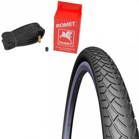 Opona 26 x 1,75  RUBENA MITAS V-41 WALRUS  47-559 + Dętka ROMET AV-48mm