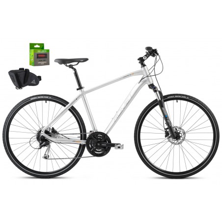 Rower 28 ROMET ORKAN 5 M srebrno-grafitowo-miedziany