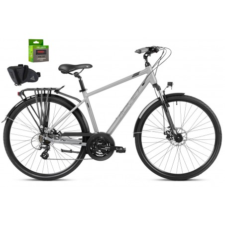 Rower 28 ROMET WAGANT 2 szaro-grafitowy 19"