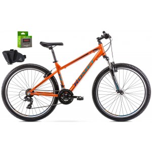 Rower DP 27,5 ROMET RAMBLER R7.0 LTD pomarańczowo-niebiesko-czarny 17"