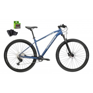 Rower 29 KROSS LEVEL 5.0 męski XL (20") nieb/sreb połysk GRATIS sakwa lampka