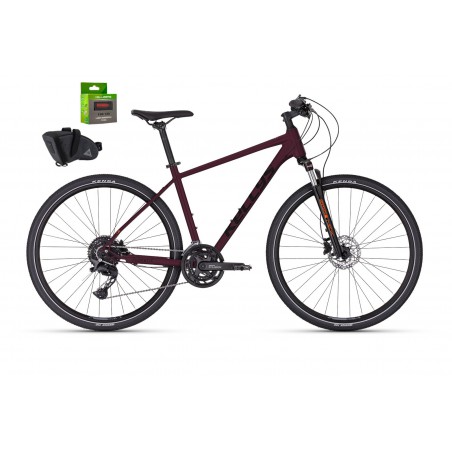 Rower 28 KELLYS PHANATIC 30 Dark Plum L GRATIS