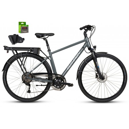 Rower elektryczny 28 ELTHRON CAPRI 2 Alivio HT stalowy 480 (M) GRATIS