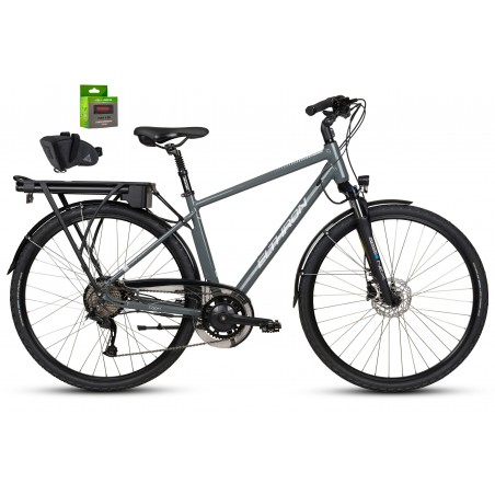 Rower elektryczny 28 ELTHRON CAPRI 2 Alivio HT stalowy 520 (L) GRATIS