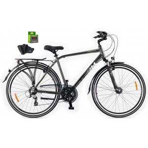 Rower 28 STORM Marathon 4.0 trekking Acera 19" grafit +GRATIS