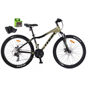 Rower 26 STORM MTB Racer VBR 3x7 oliwka-czarny 15" +GRATIS