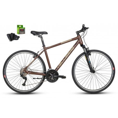 Rower 28 Vellberg Explorer 4.0 M Rama 18 Brąz +GRATIS