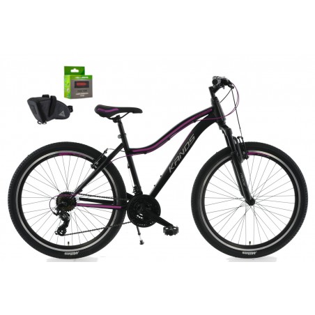 Rower 26 KANDS ENERGY 500 MTB T TY300/steff 17" czarny róż +GRATIS