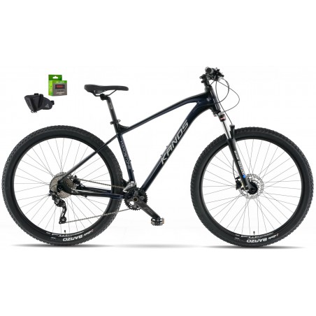 Rower 29 KANDS HARDSTONE Deore 6000 2x10 19" granat czarny +GRATIS