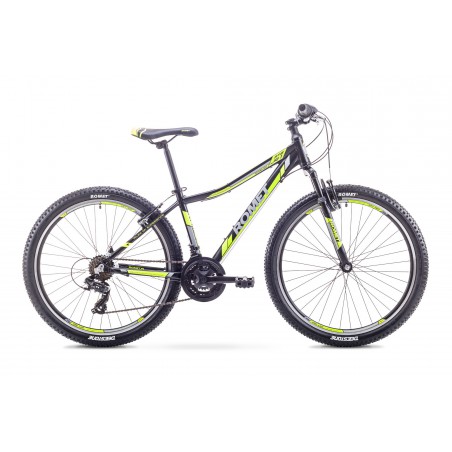 Rower ROMET RAMBLER JR 1 MTB TY-300 czarno-seledynowy