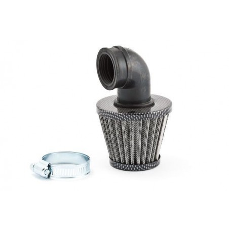 Filtr powietrza stożkowy 90' KL102L3 CARBON 32mm