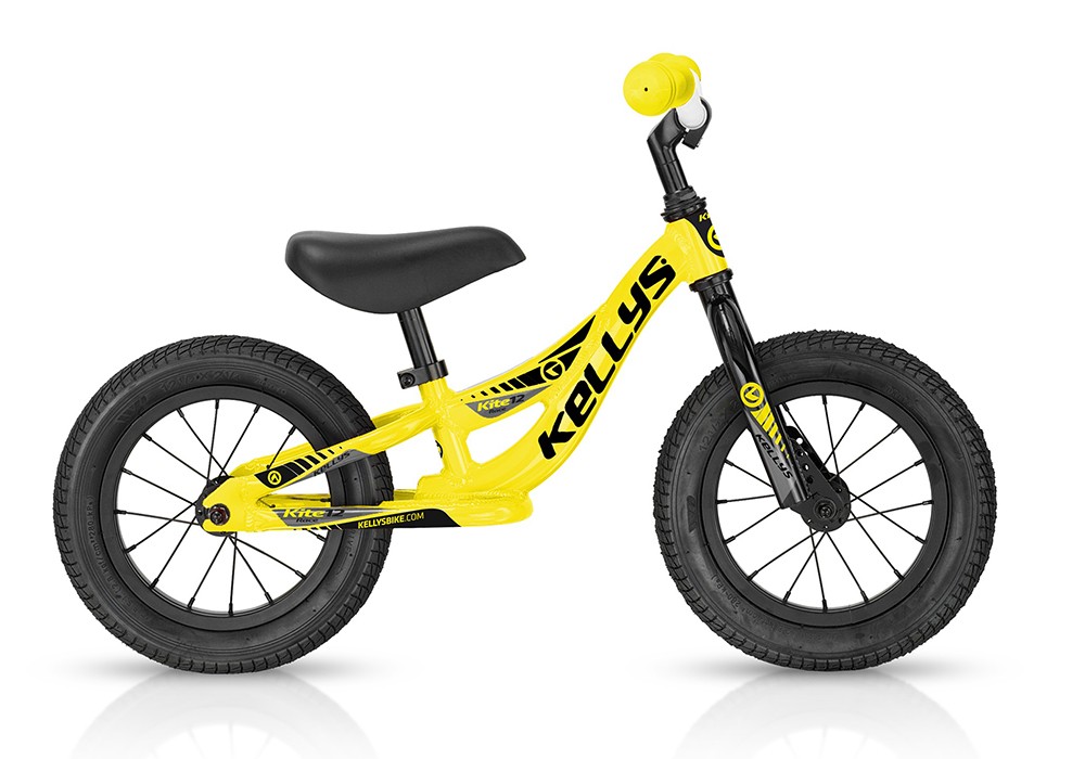 Rower KELLYS KITE 12 yellow Rowery dziecięce MiastoRowerow.pl