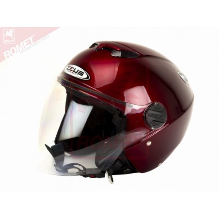 Kask motocyklowy ZEUS ZS202FA bordo XL