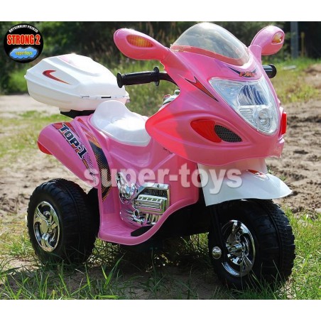 Motocykl TOYS HL-238 na akumulator różowy