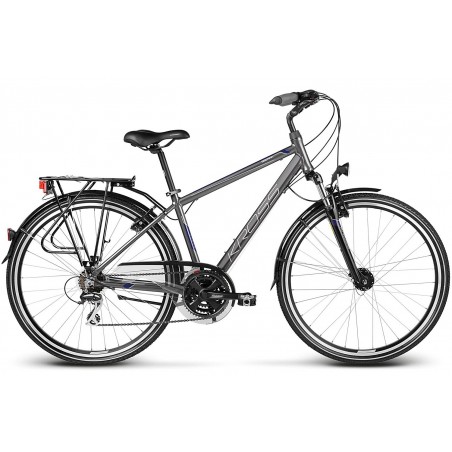 Rower KROSS 28 TRANS SIBERIAN M CTB grafitowo-granatowy połysk L