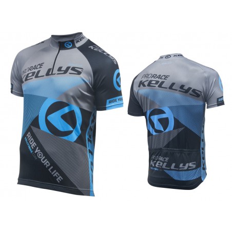 Koszulka KELLYS PRO Race krótki rękaw niebieska XL 2017