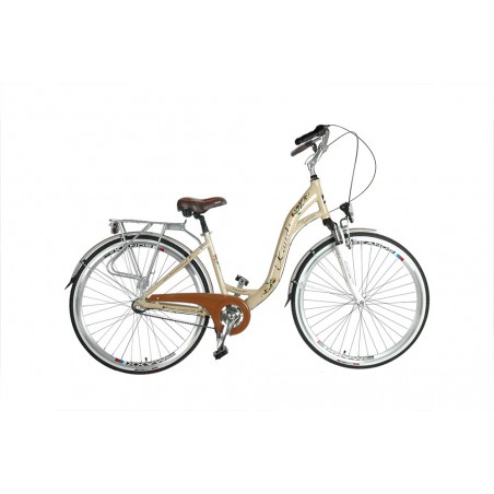Rower 28 KANDS WENECJA D CTB AL. tel. NEXUS 3-bieg. 19 krem