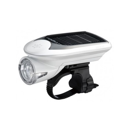 Lampa przód CATEYE HL-EL020 HYBRYDA biała