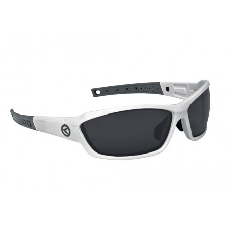 Okulary rowerowe KELLYS przeciwsłoneczne KELLYS Projectile White Gloss POLARIZ biało-grafitowe