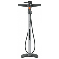 Pompka podłogowa SKS AIRWORX 10.0 DV/AV/FV z manometrem srebrna